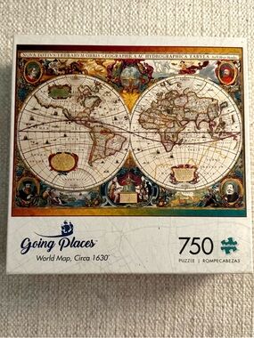 Buffalo Games Puzzle Old World Map Circa 1630